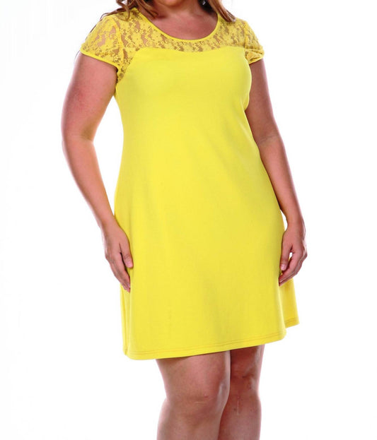 White Mark - Pelagia Dress - Plus Size