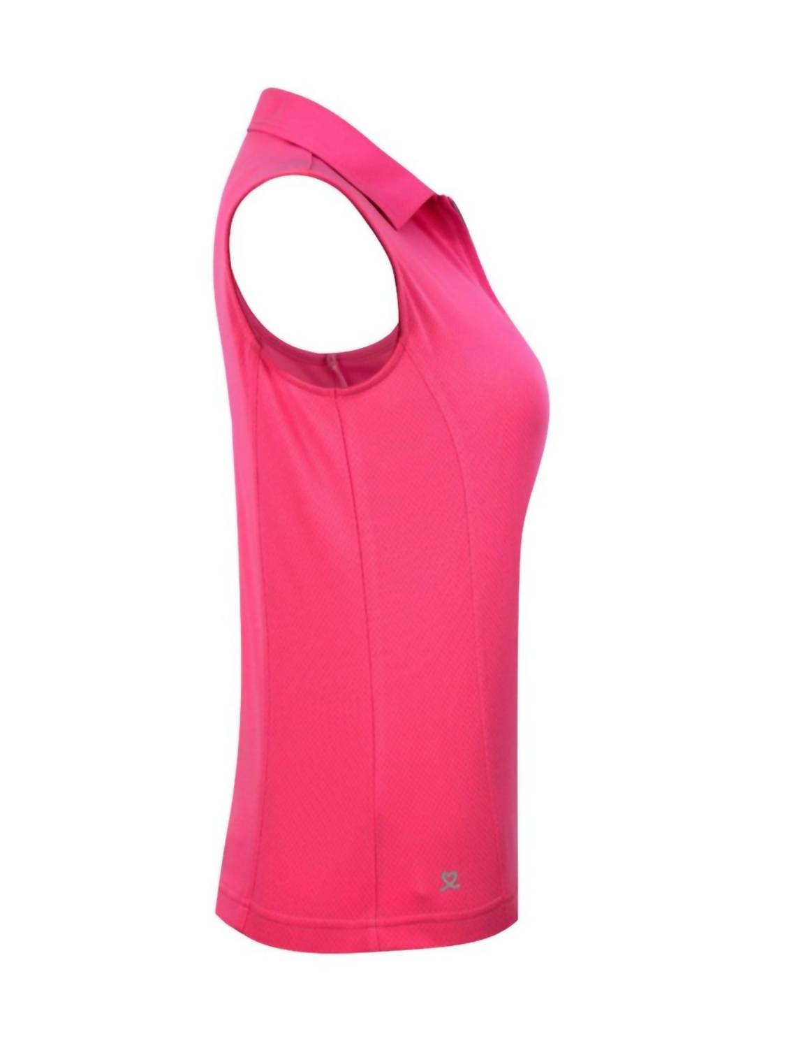 MACY SLEEVELESS POLO SHIRT