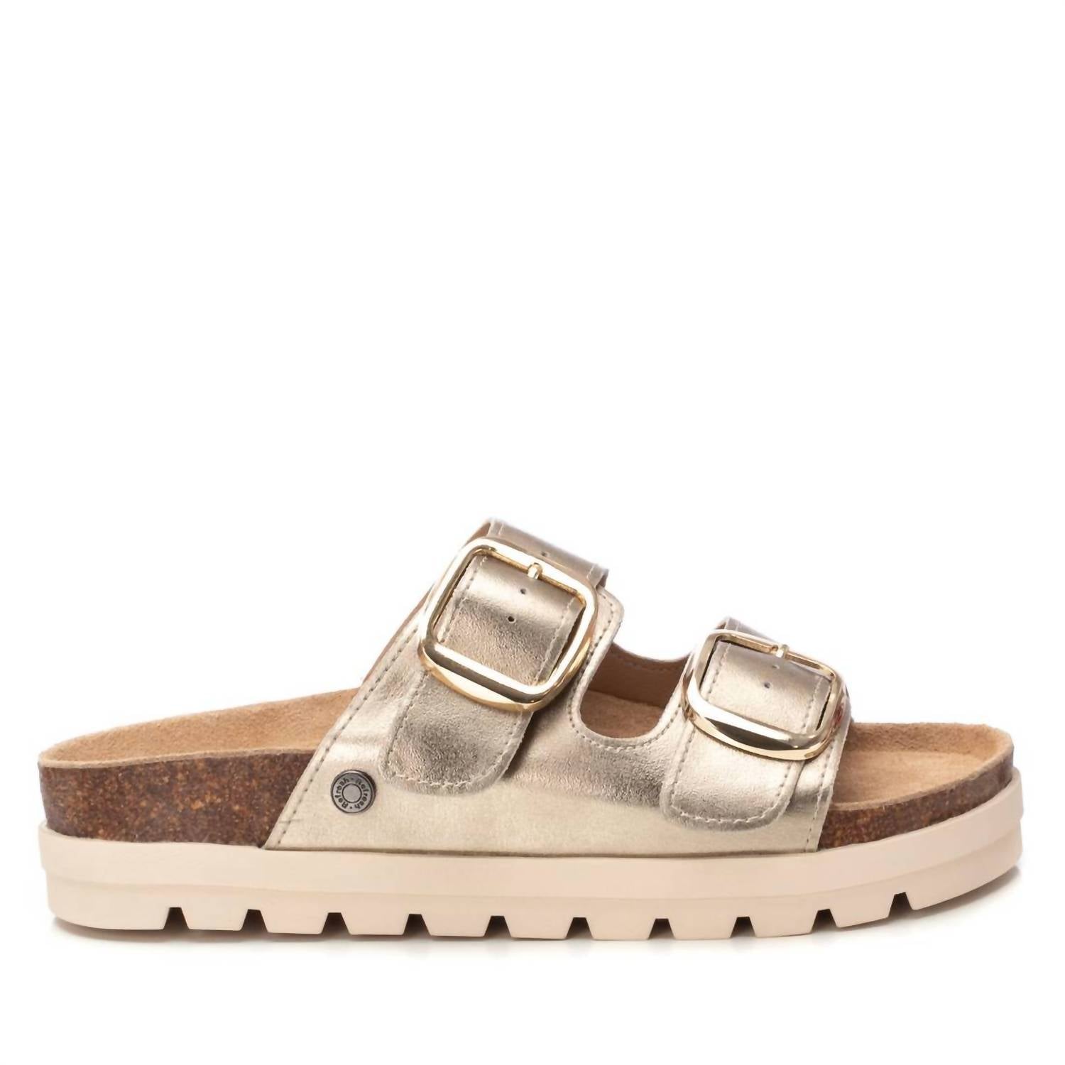 Xti - Women's Double Buckle Sandals