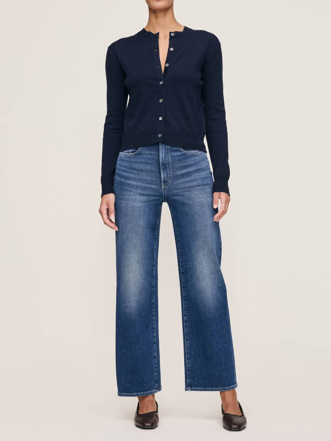 Dl1961 - Women'S - Karmine Wide Leg High Rise Jeans