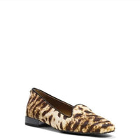 Donald Pliner - Women's Reena Calf Hair Cushioned Footbed Flat Shoes