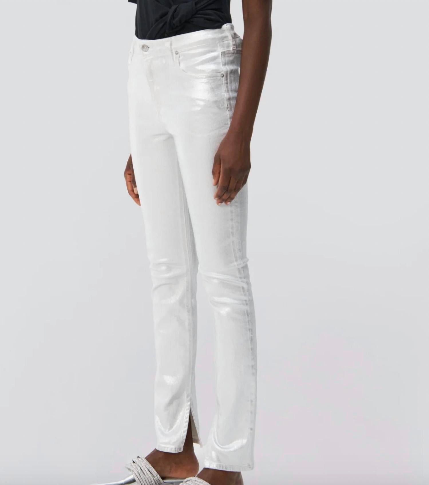 Rae High Rise Coated Jeans