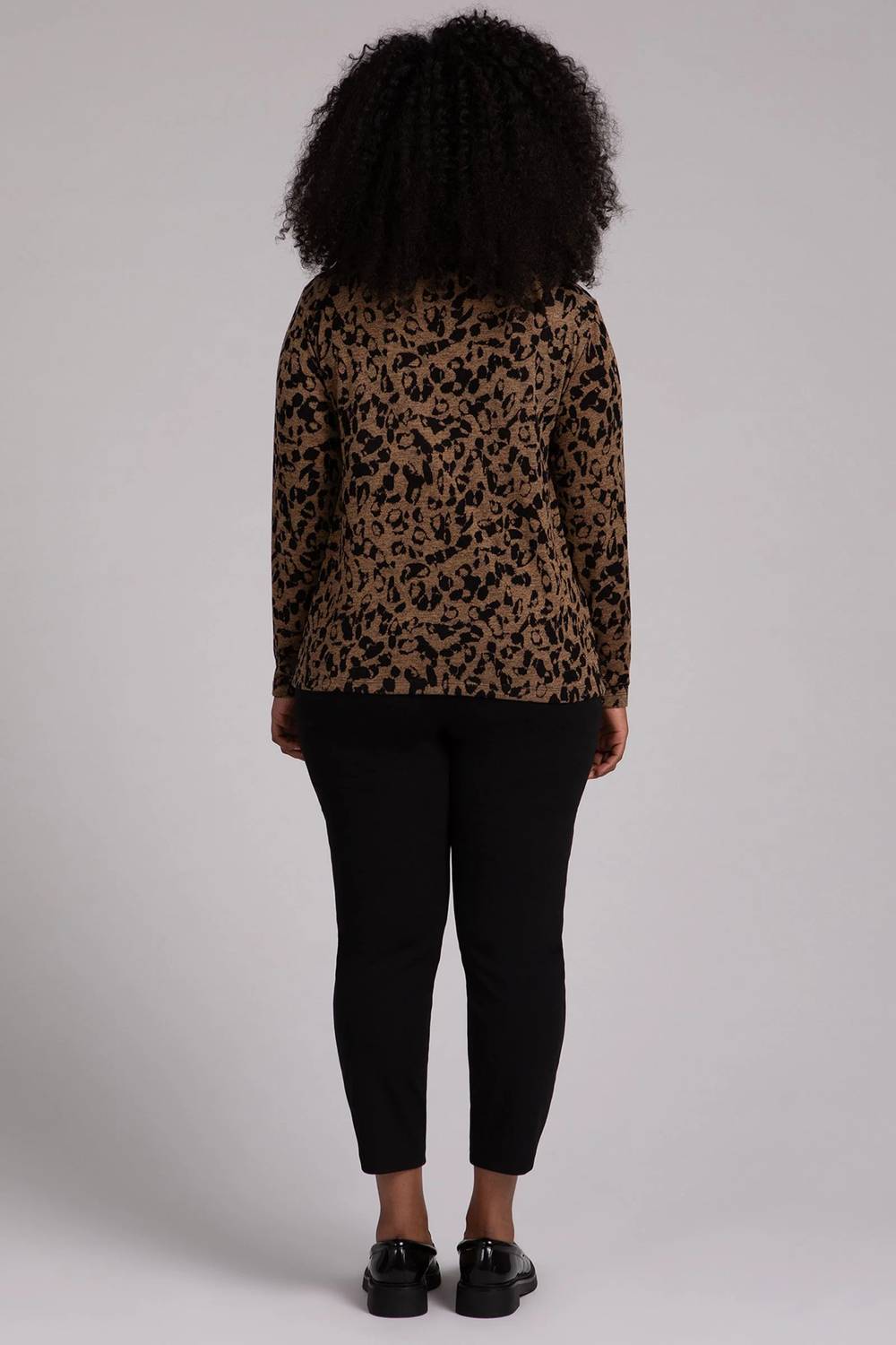 Sympli - Funnel Neck Longsleeve Top