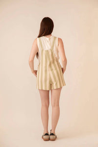 Billabong - Bria Striped Overalls