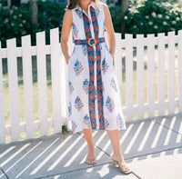 Victoria Dunn - Hazel Sleeveless Midi Dress