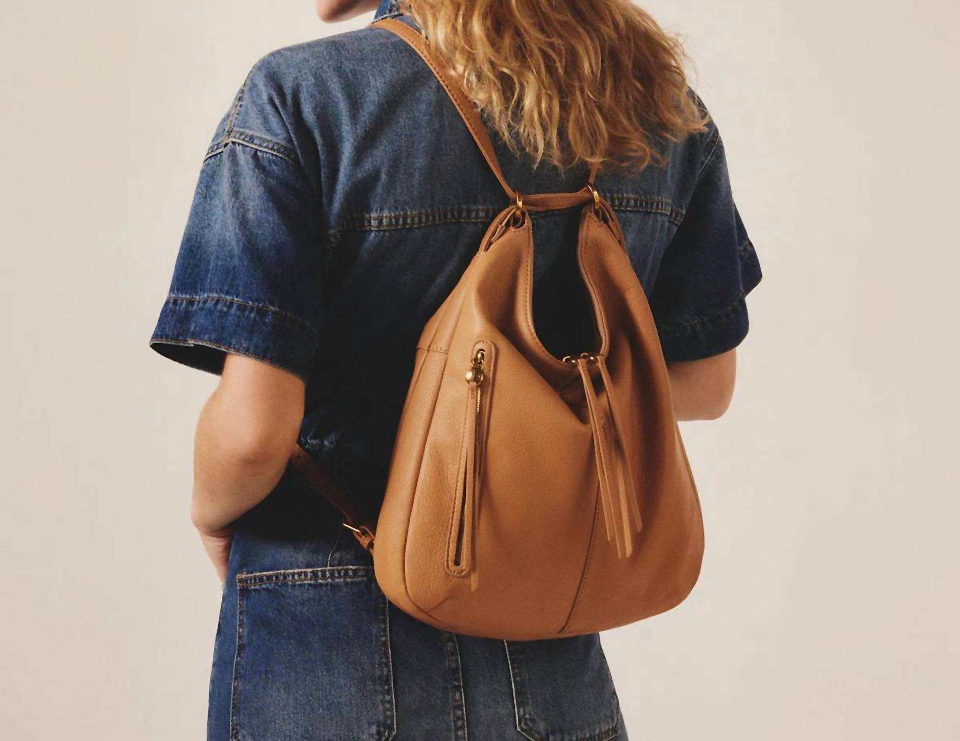 HOBO Women's Merrin Convertible Backpack in sandstorm - women's bag - view 5