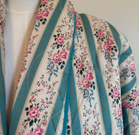 Davi & Dani - Women's Floral Quilted Jacket