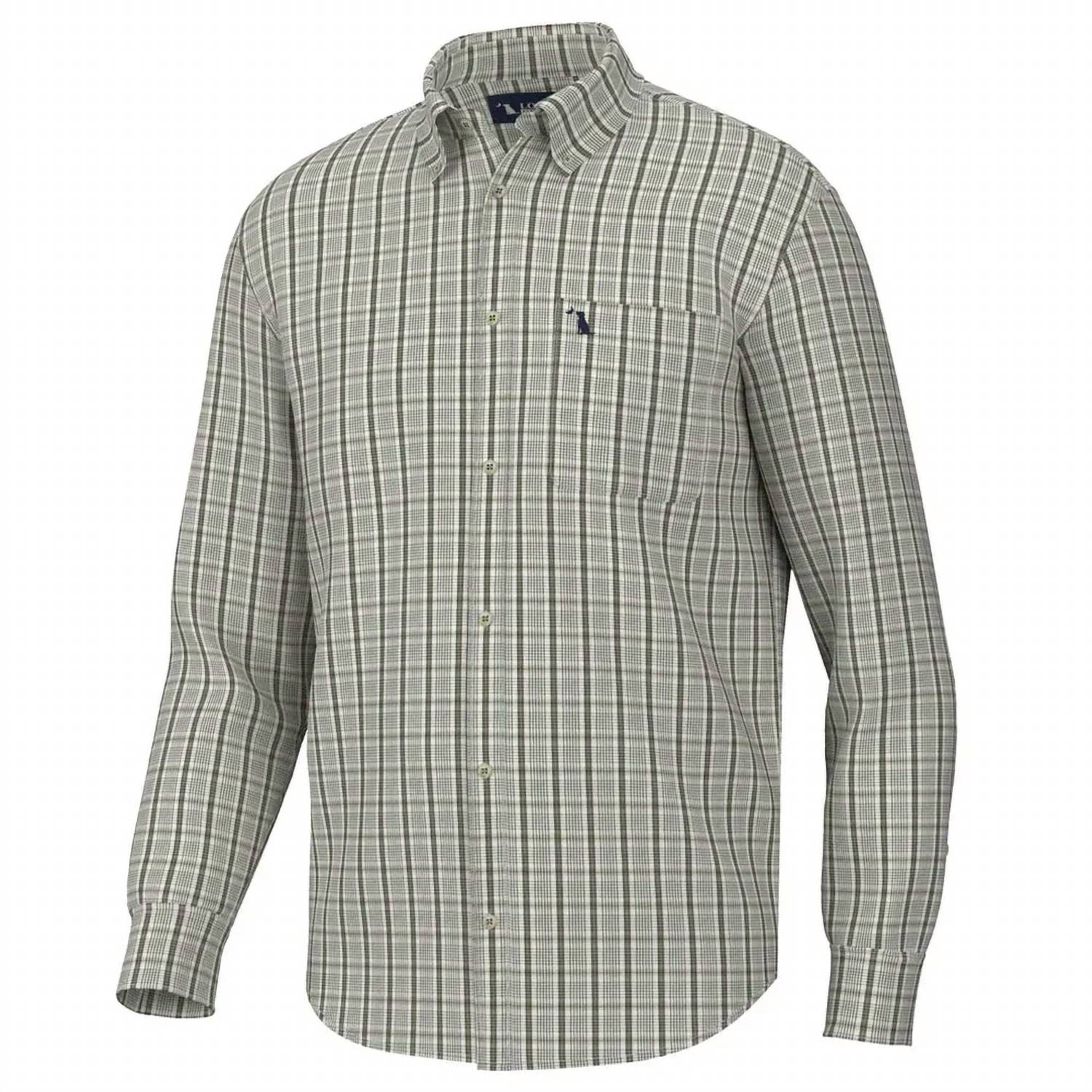 Local Boy Outfitters - Men's Stamps Dress Shirt