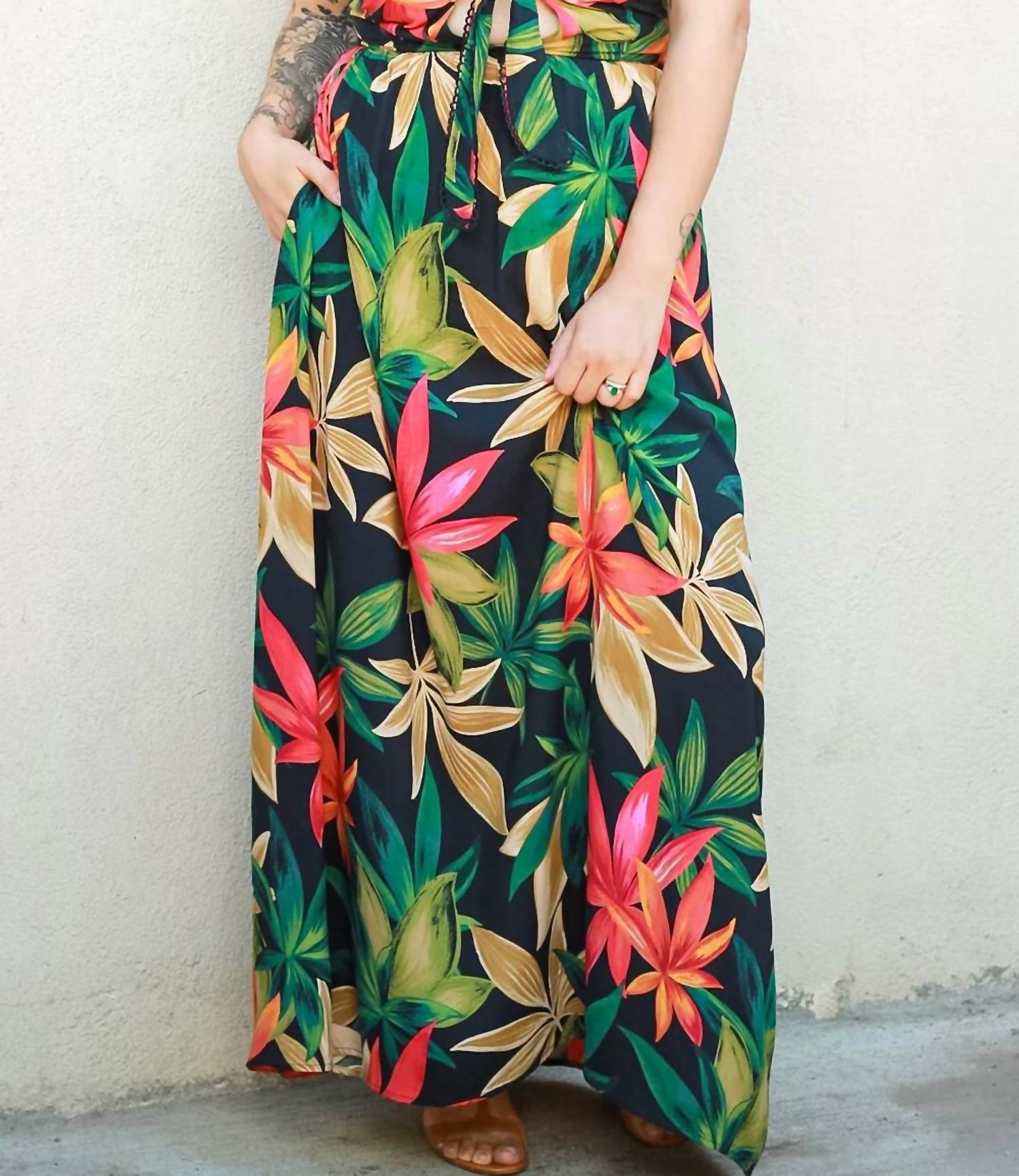 Dress Forum - Midnight Paradise Maxi Dress