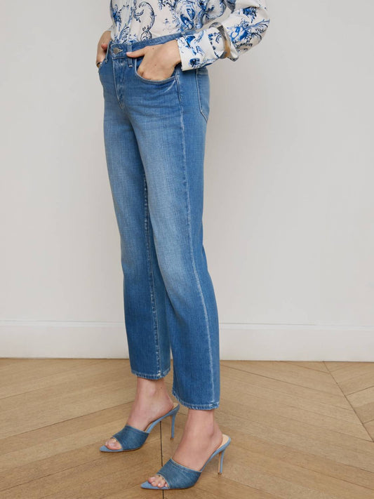 L'Agence - Tati Cropped Micro Boot Jeans