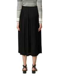 Valentino - Pleated Midi Skirt