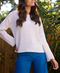 Alashan Cashmere - Bungalow Boxy Crewneck Sweater