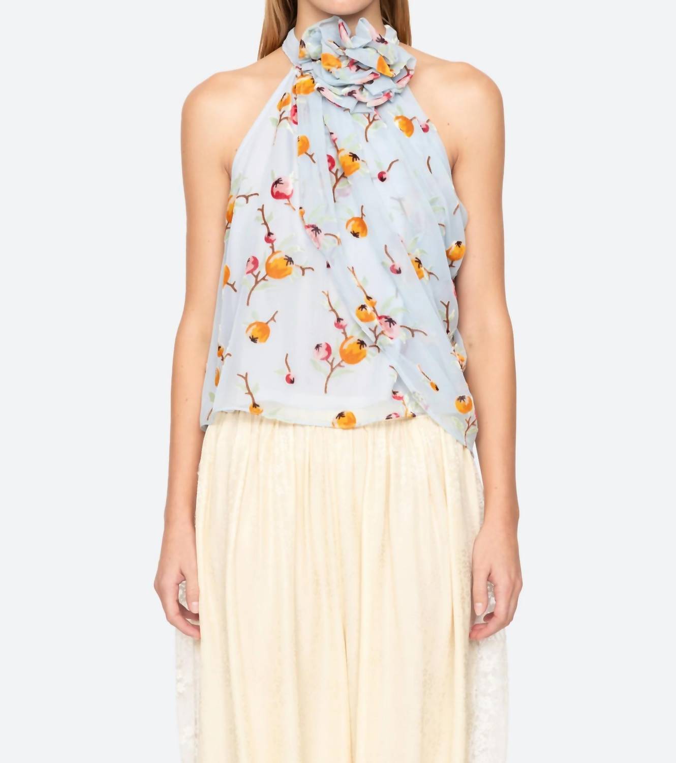 Sea - Freya Print Tank Top