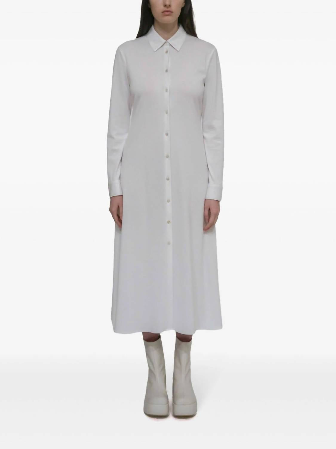 Rosetta Getty - Pleated Shirtdress