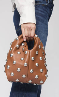 A.L.C. - Women's Simone Studded Leather Bag