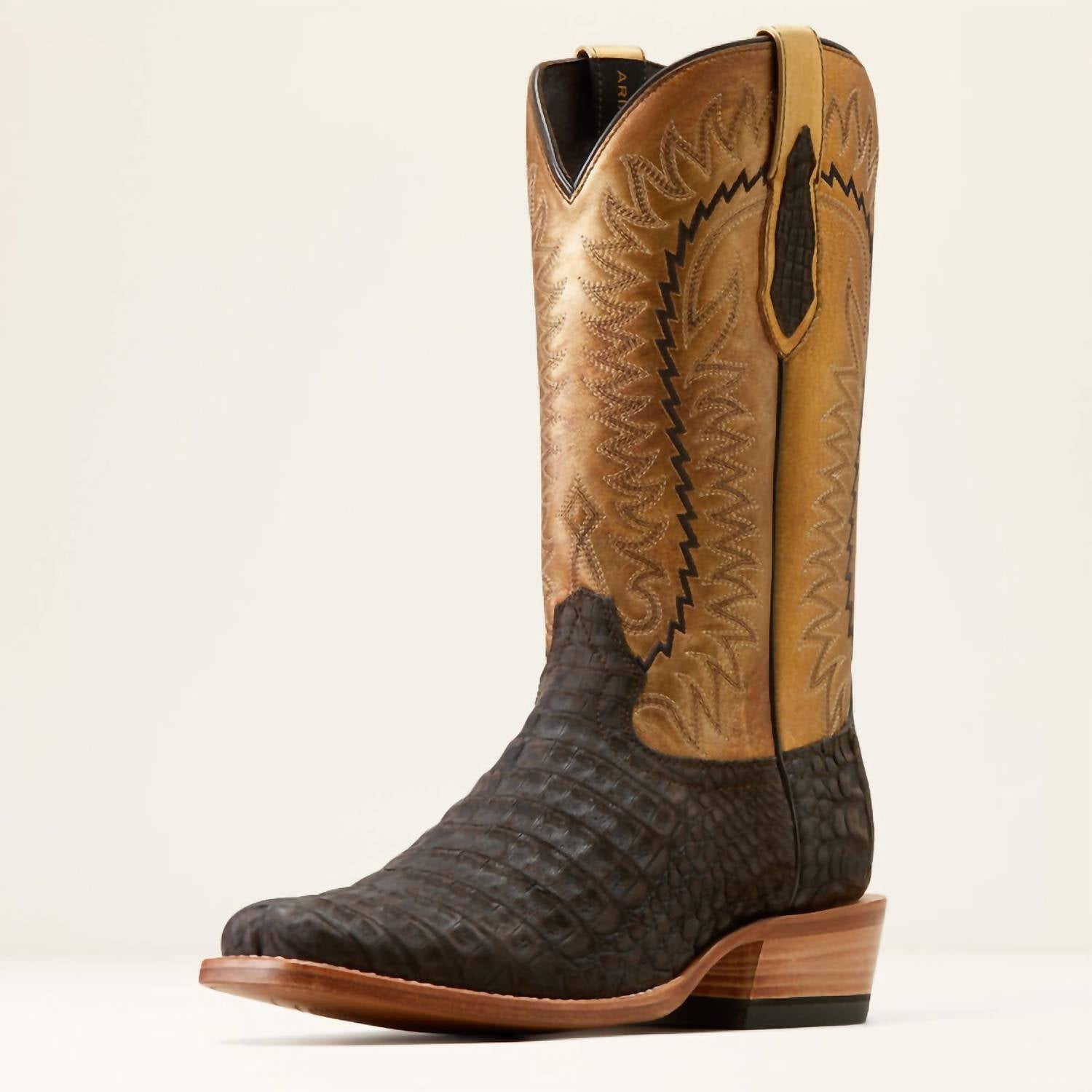 ARIAT Men's Futurity Caiman Cutter Toe Cowboy Boot in multi - men's boots - view 5