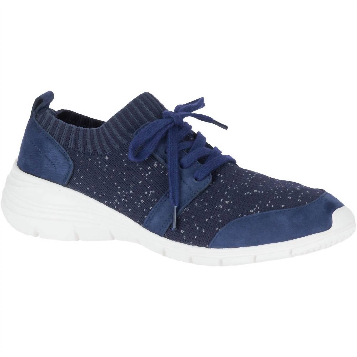 Hush Puppies Women's Cypress Sneakers in royal navy - women's sneaker - detail view