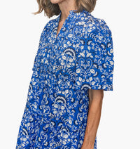 Sugarlips - Lulu Split Neck Shift Dress