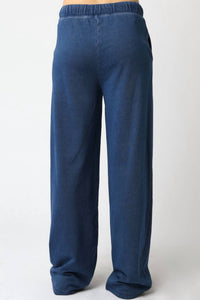 Olivaceous - Wide Leg Sweatpants