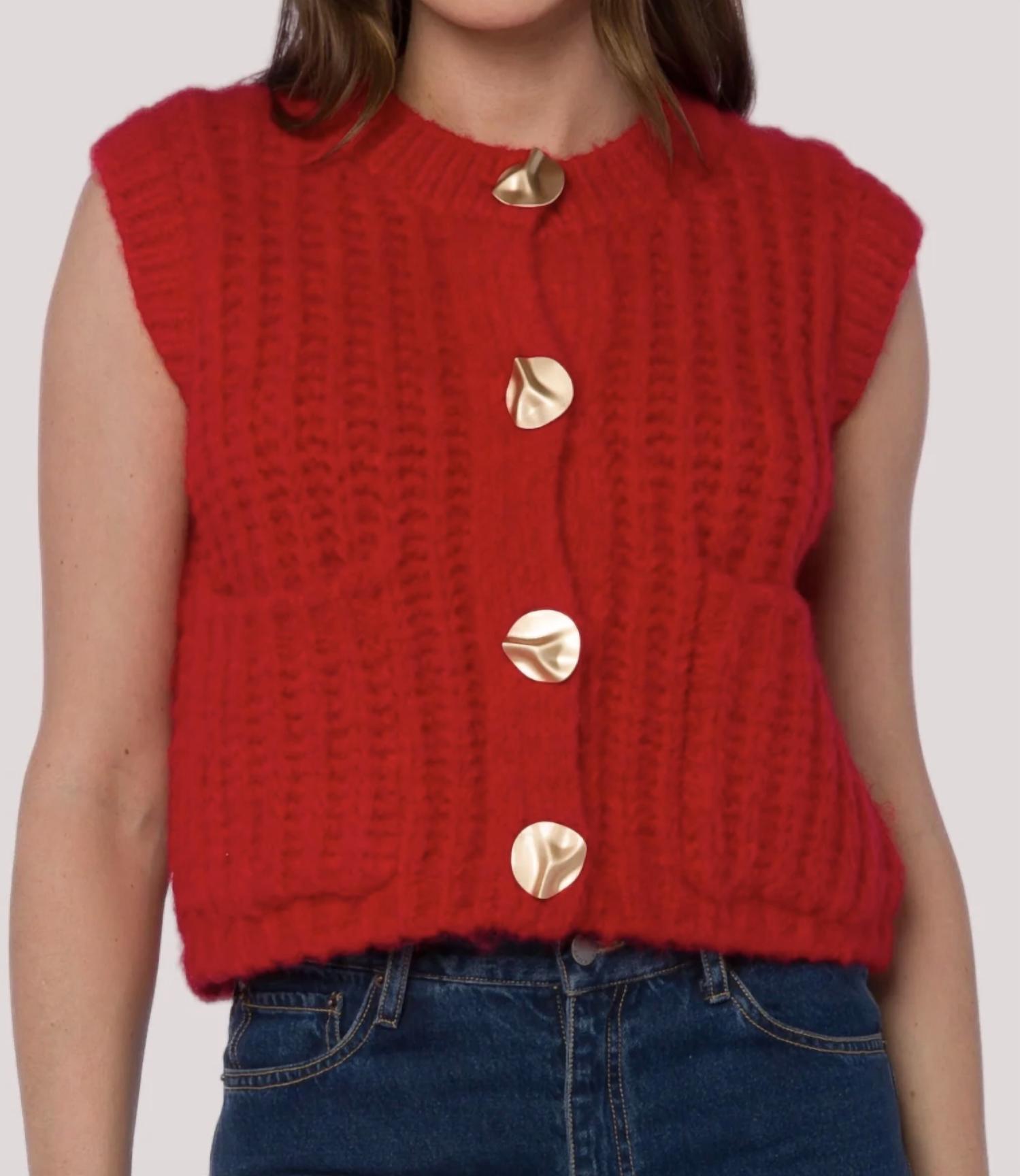 Velvet Heart - Savoy Chunky Knit Vest