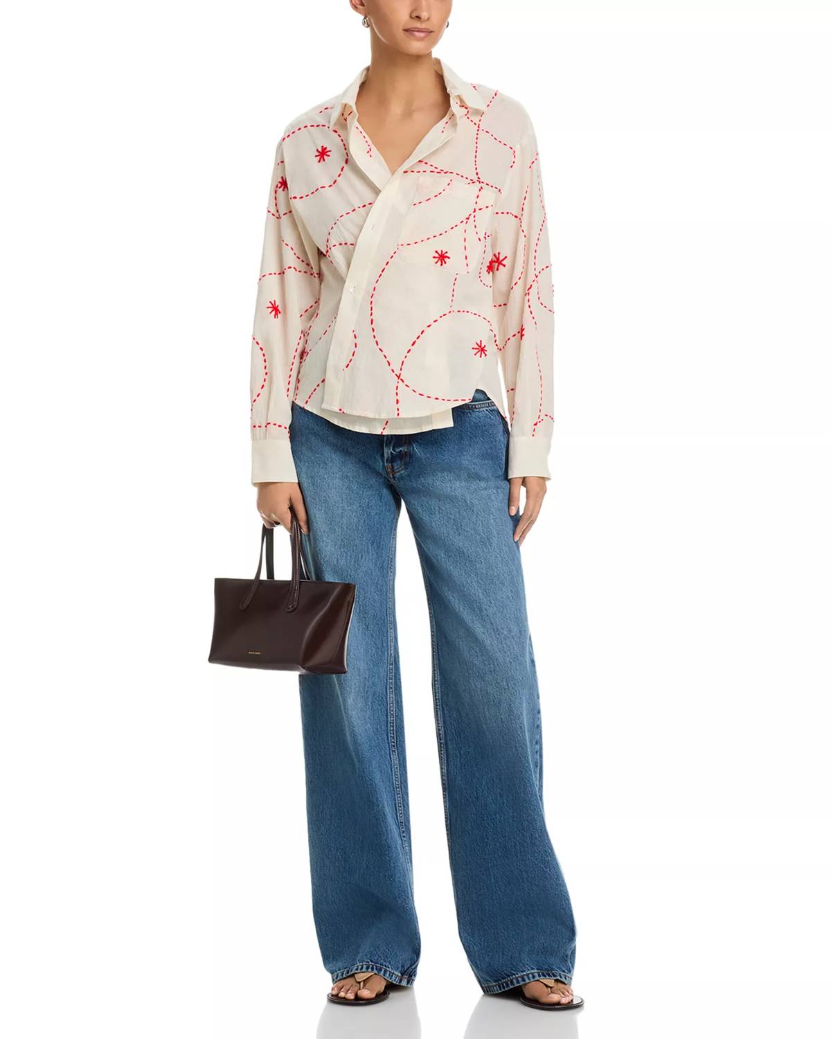 Cissa - Wrap Style Daily Shirt