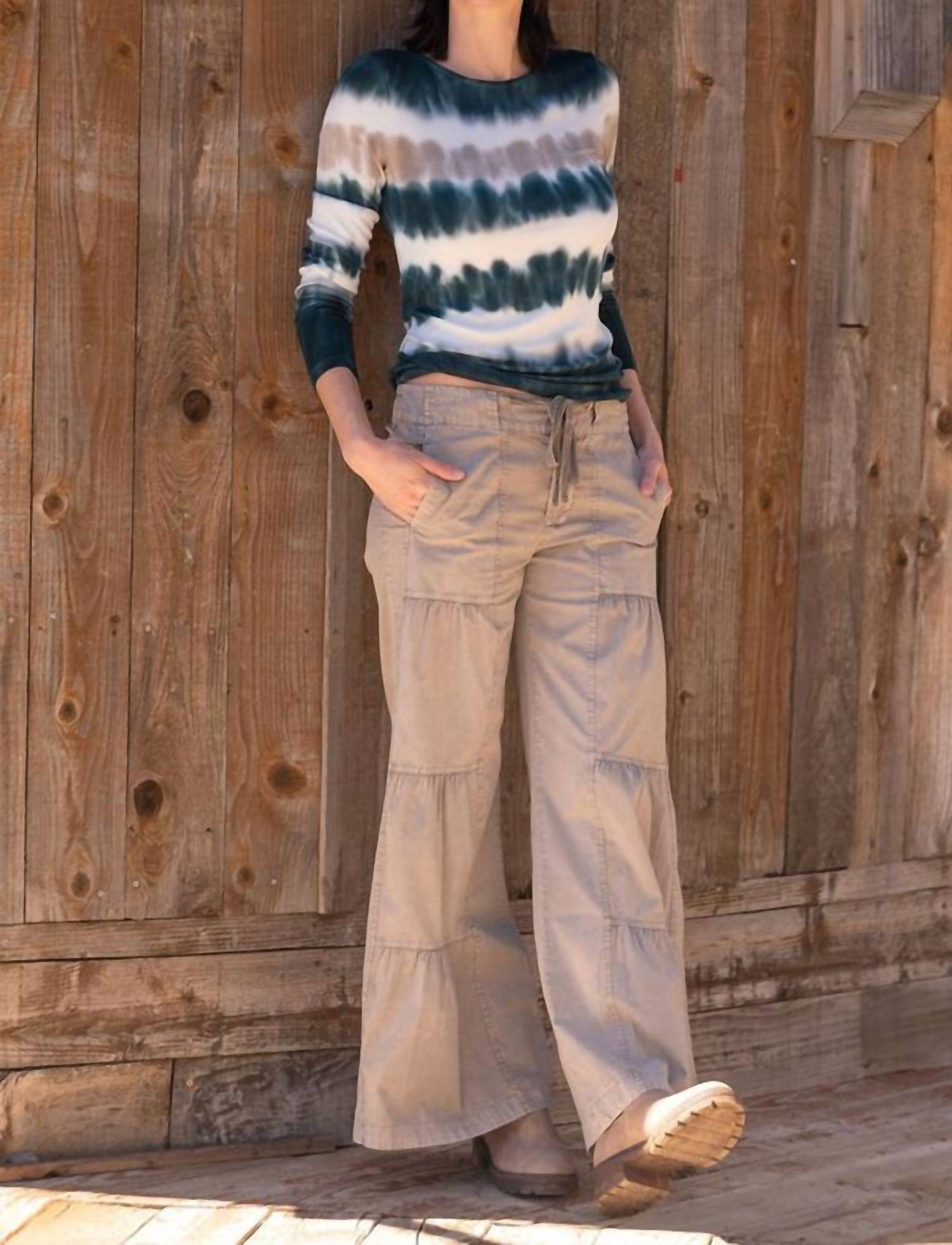 Wearables - Terraced Wide Leg Pant