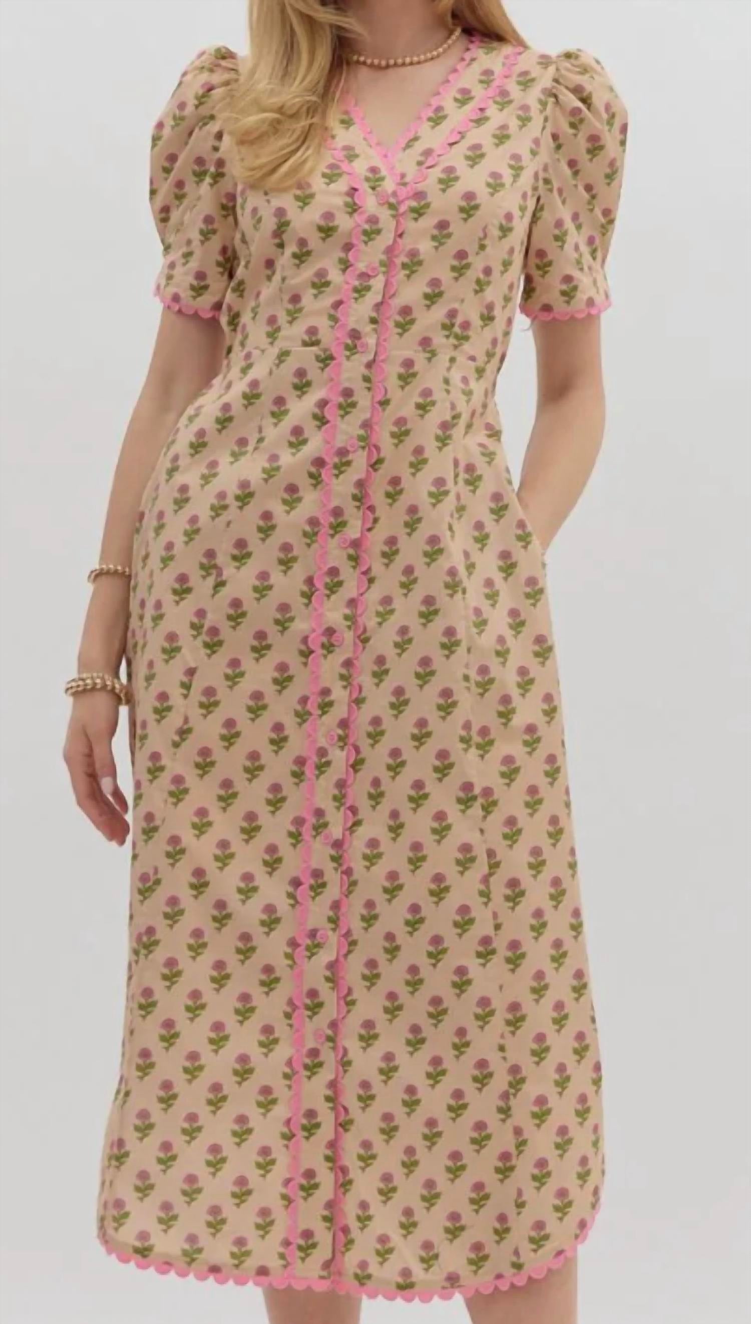 Entro - Floral Dress