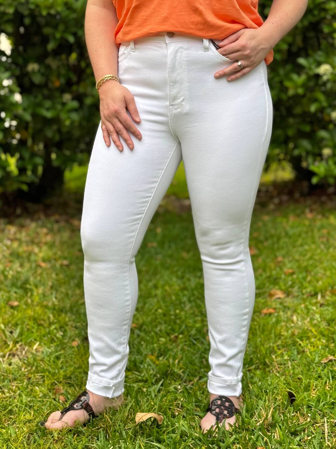 Judy Blue - Blank Check Skinny Jeans
