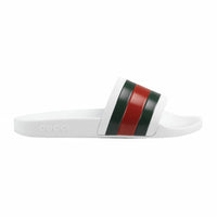 Gucci - Men's Pursuit Pool Web Rubber Slides