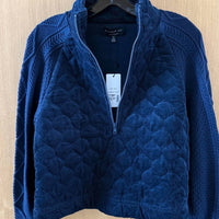 Current Air - Women's Half Zip Pull Over Knit Sweater