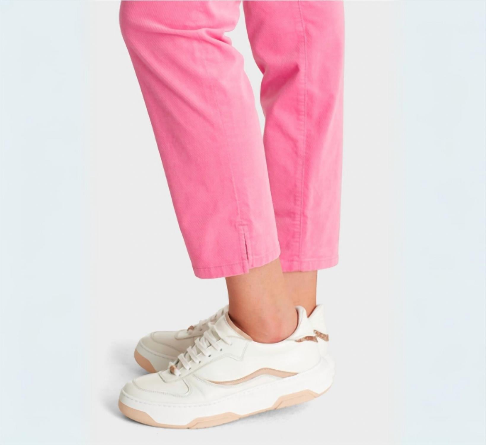 Marc Cain Silea Pants With Side Slits in bright orchid - women's jeans - view 5