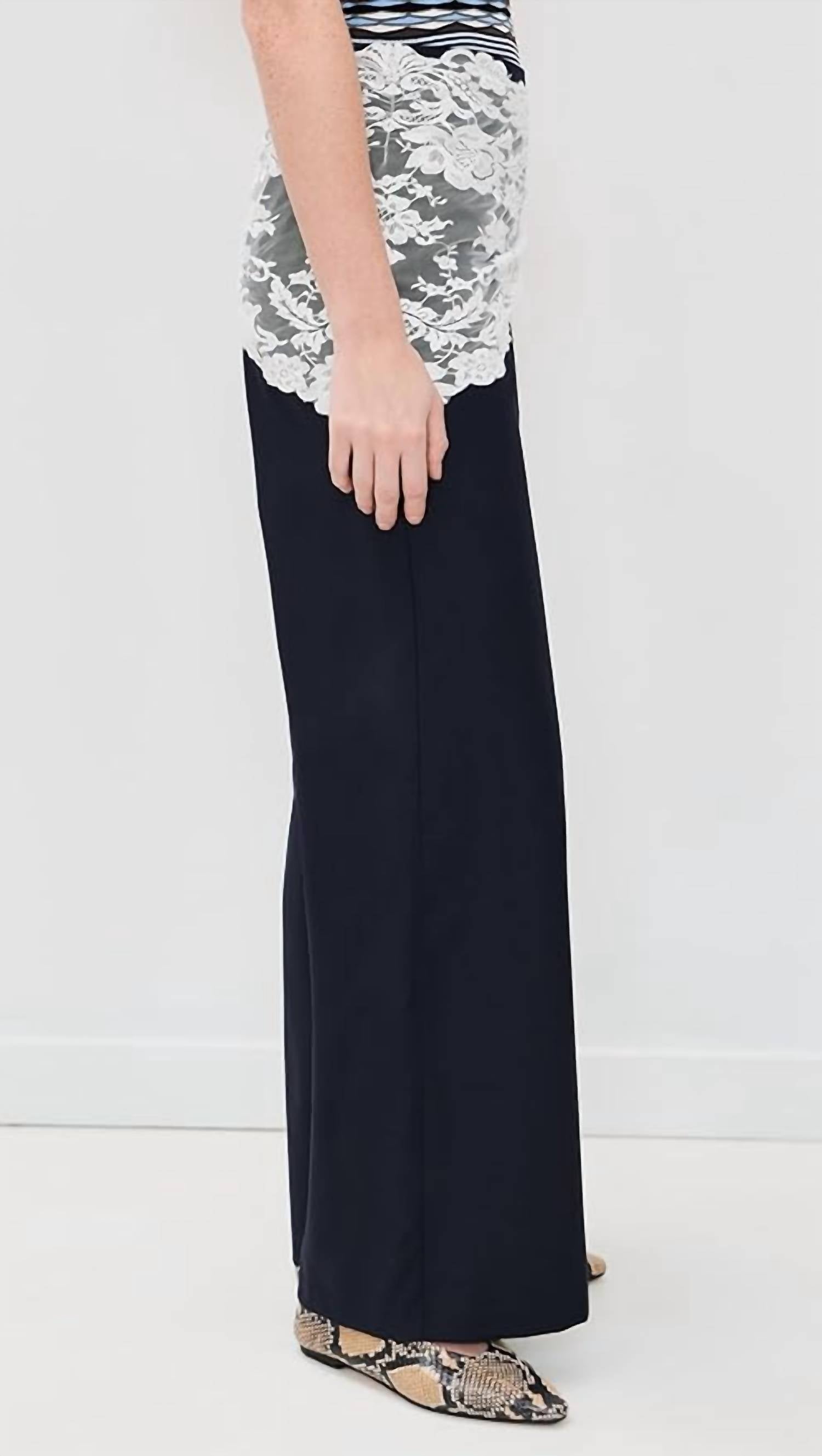 Sea - Fiora Tropical Wool Trousers
