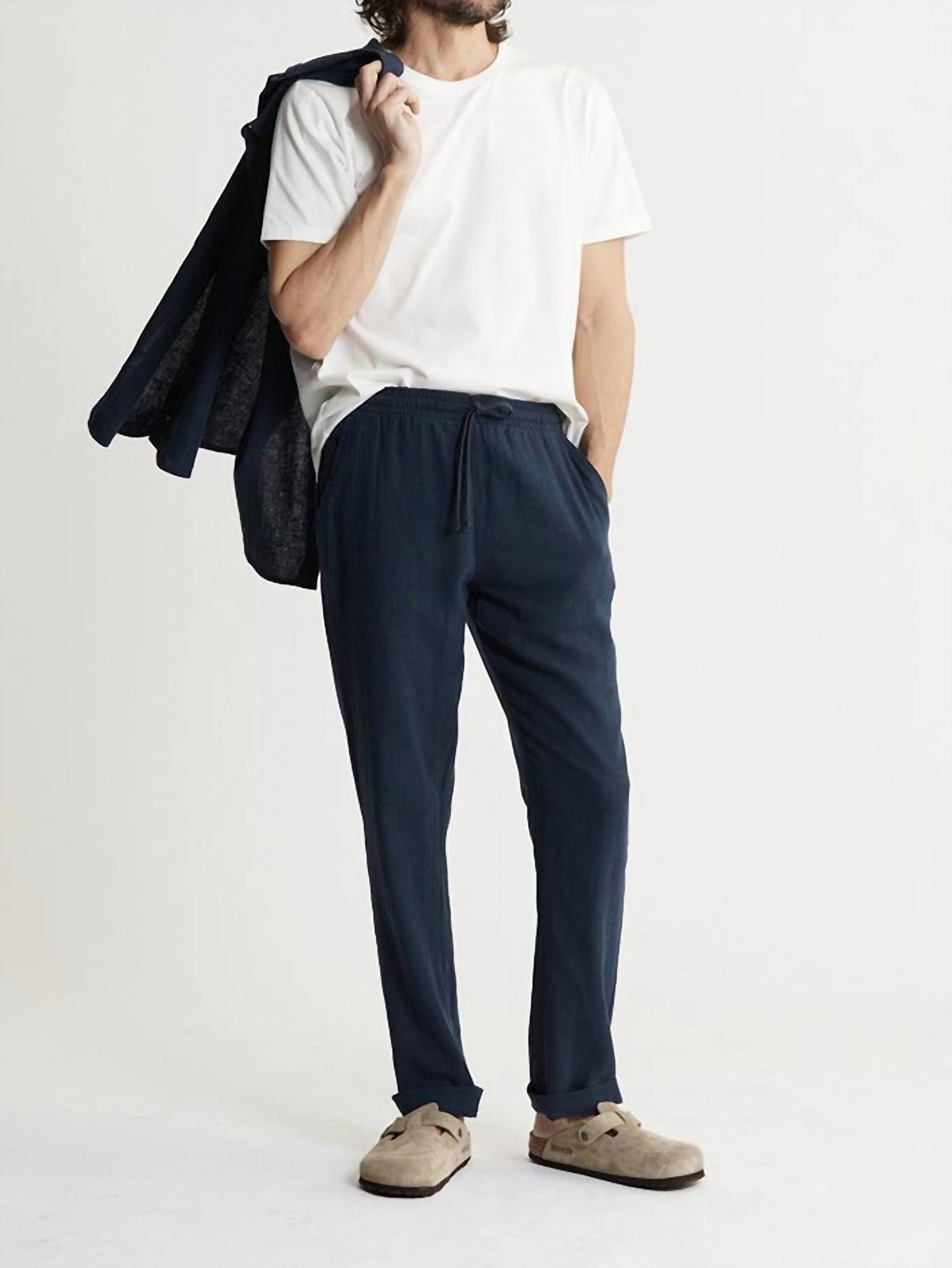 Jachs New York - Linen Blend Beach Pants