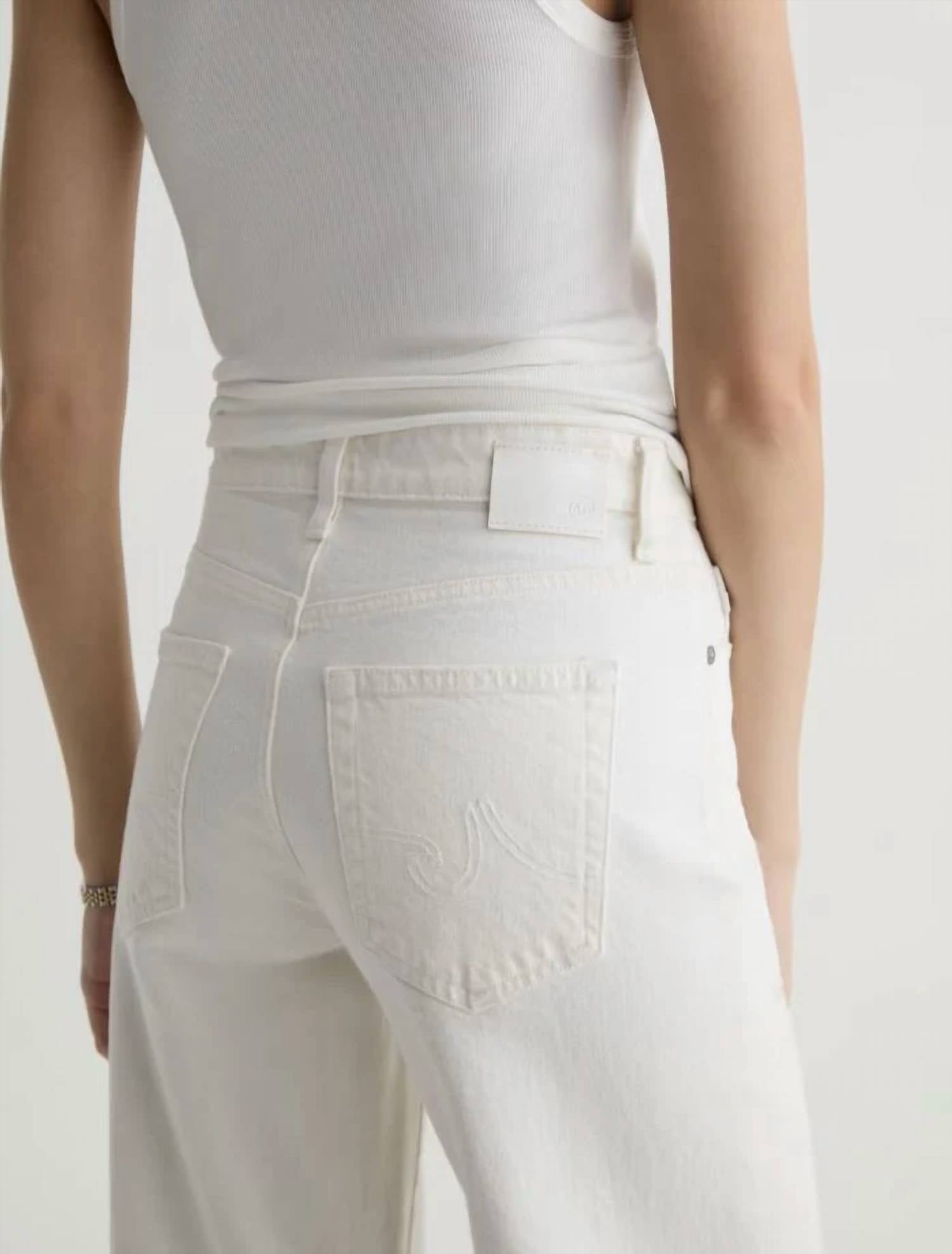 Ag Jeans - Women's Saige Wide Leg Crop Pants