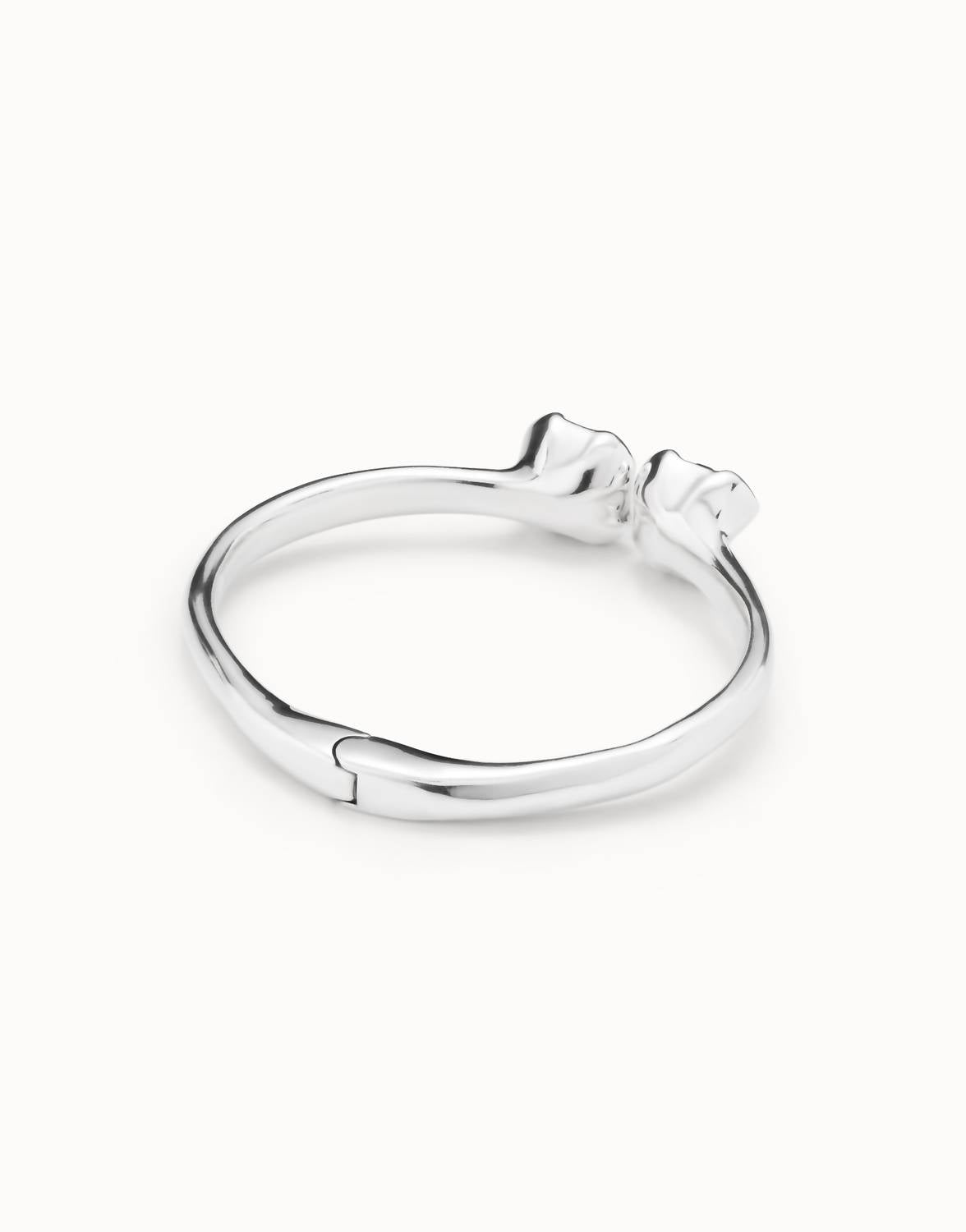 Unode50 - Bangle Bracelet With Two Crystals
