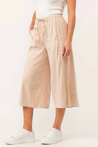 Dear John Denim - Elina Super High Rise Cropped Wide Leg Pants