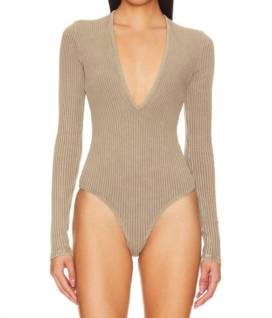 Agolde - Zena Ribbed Bodysuit