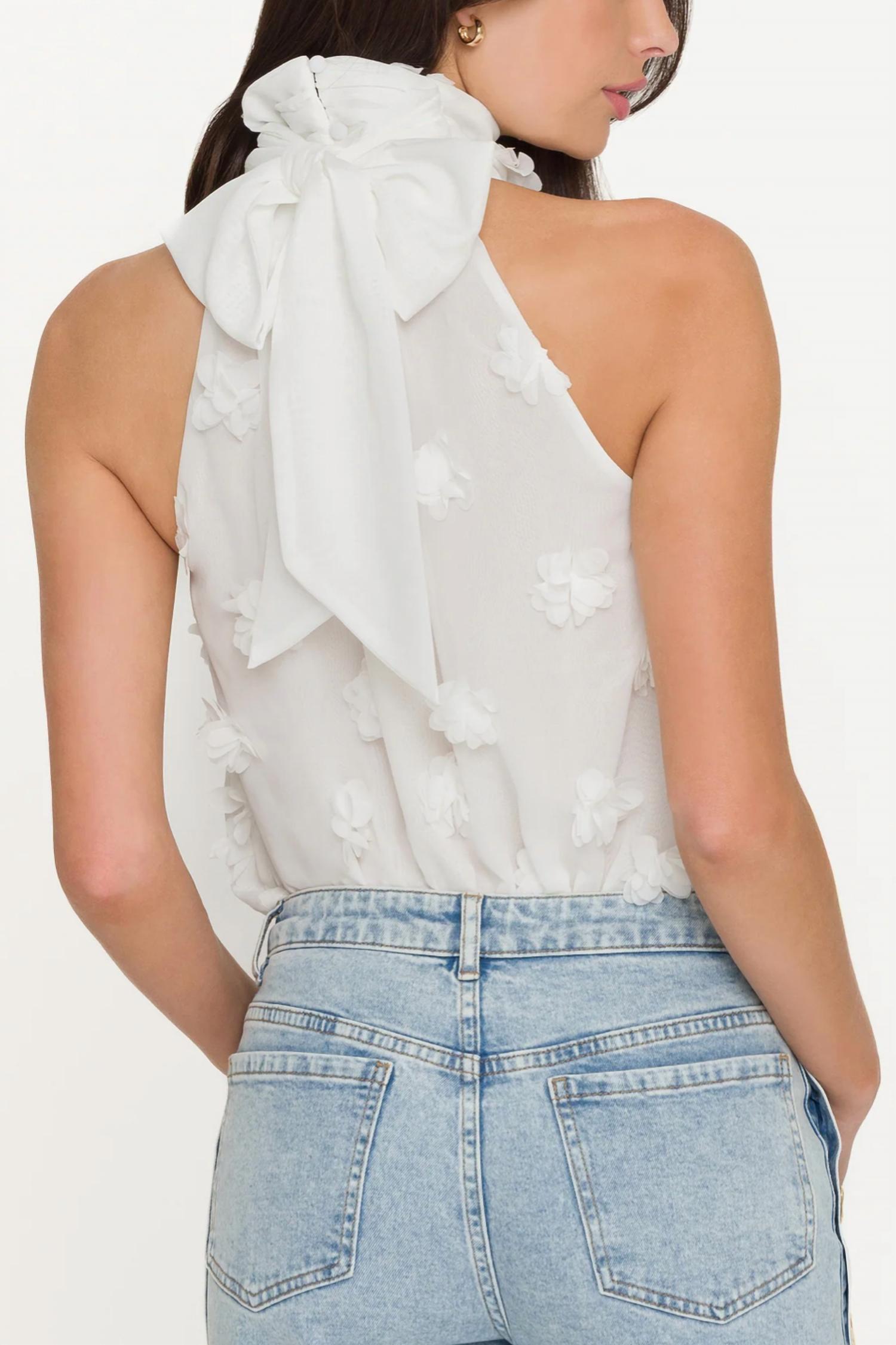 Generation Love - Irina 3D Floral Halter Blouse
