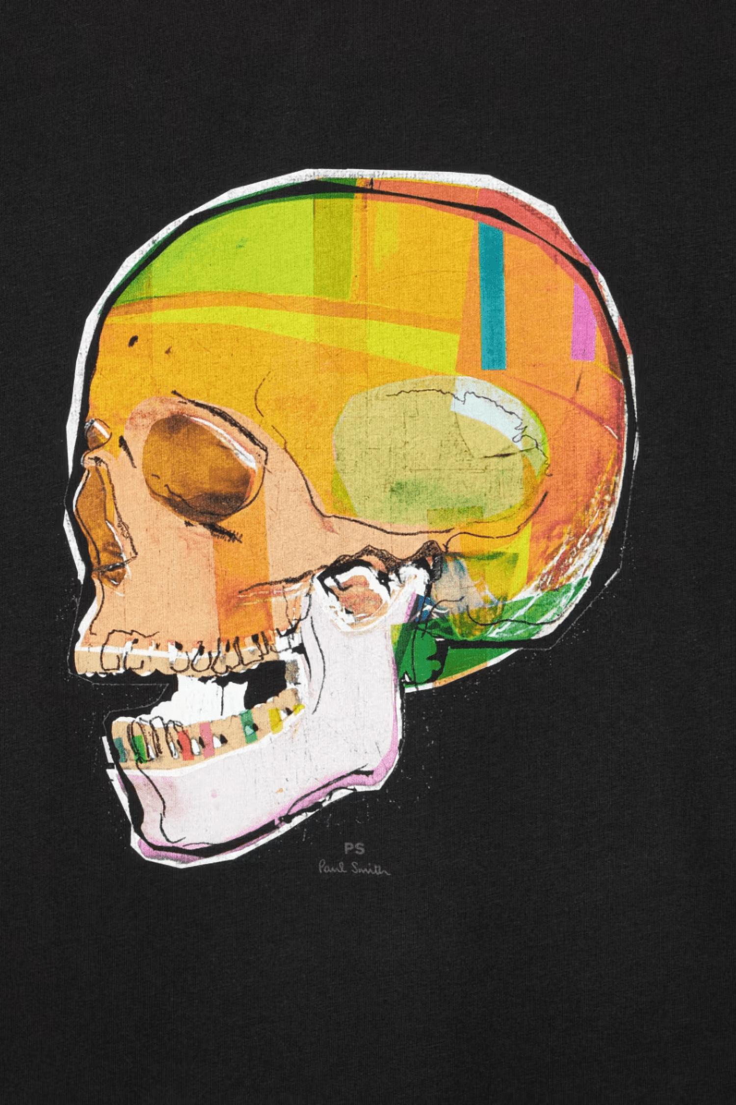 Paul Smith - Skull Sketch Print T-shirt