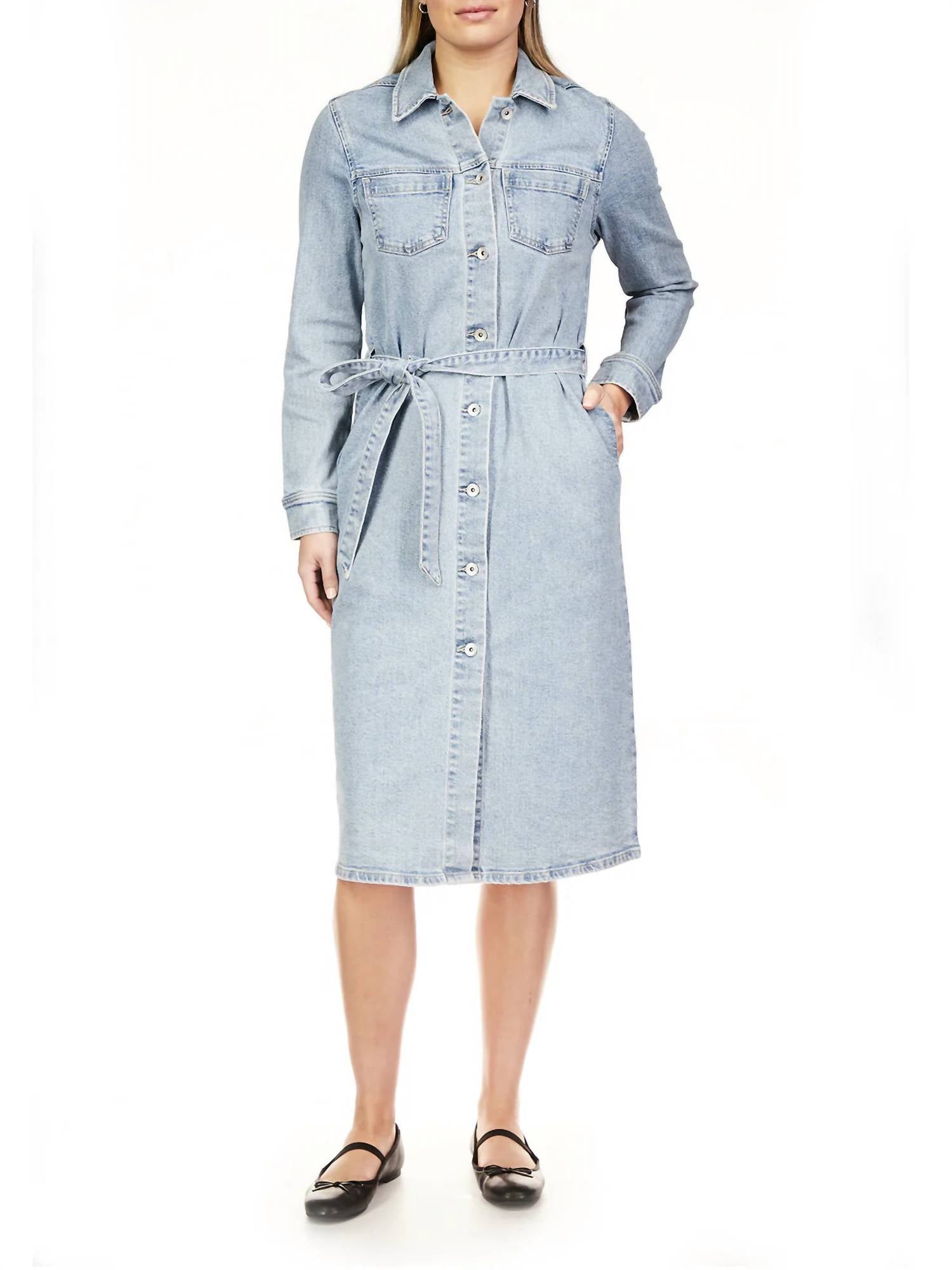 Sanctuary - WRAPPED UP DENIM DRESS