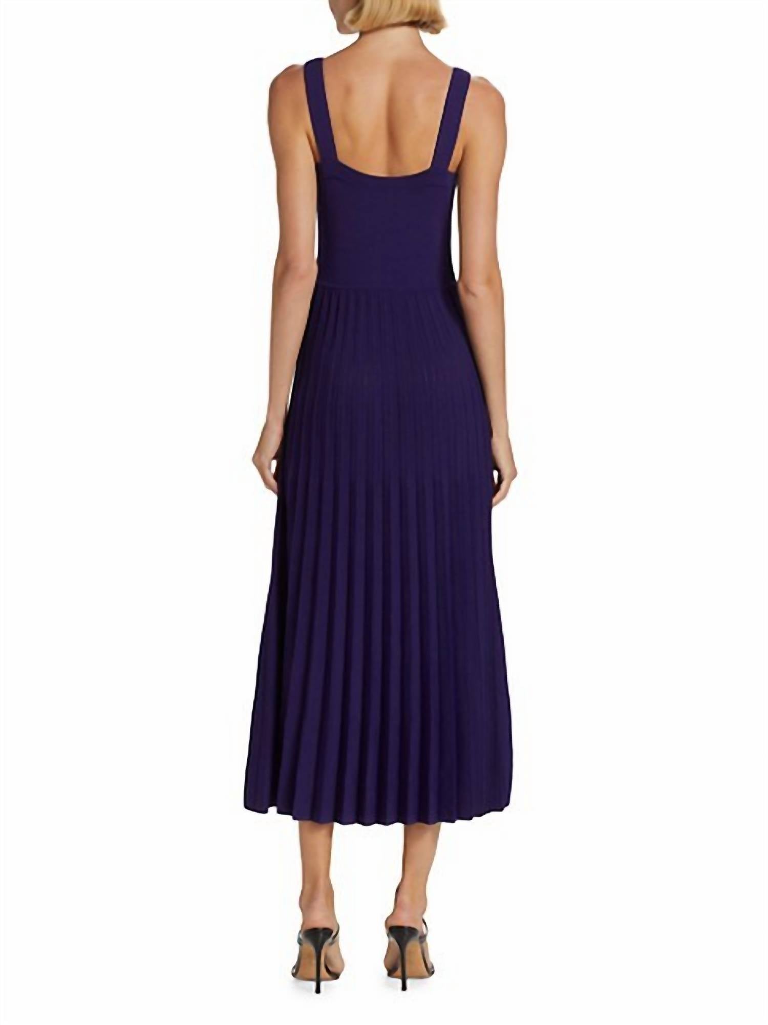 VISCOSE KNIT TANK DRESS
