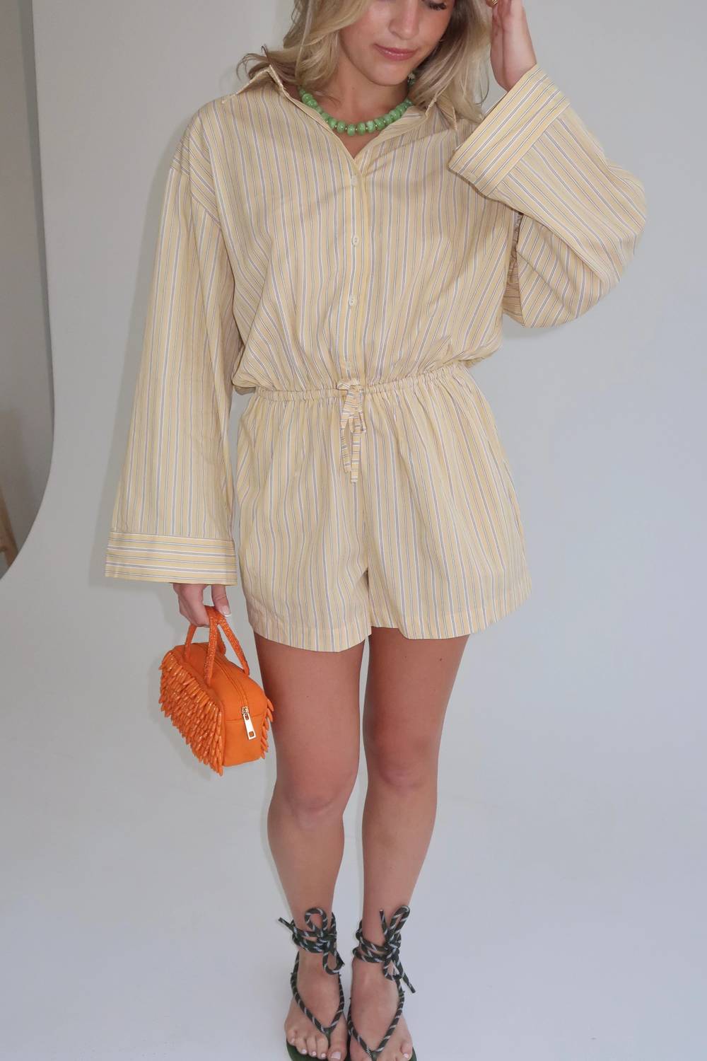 Olivaceous - Solana Romper