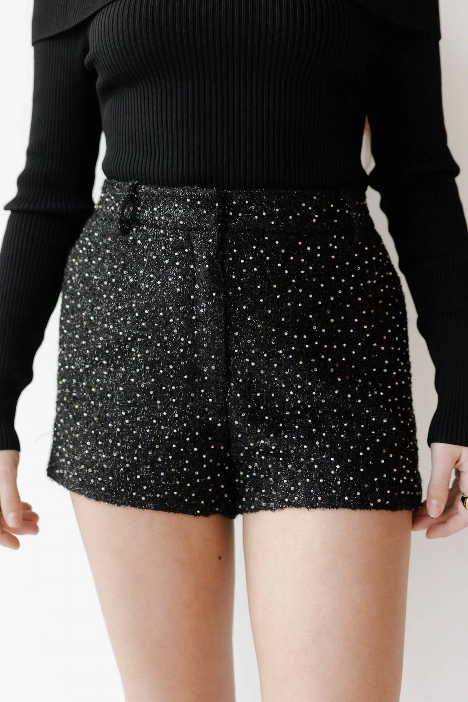 Astr - Wynn Sequins Shorts