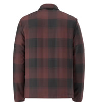 THE NORTH FACE Afterburner Insulated Flannel Jacket in black sumac - men's jacket - view 4