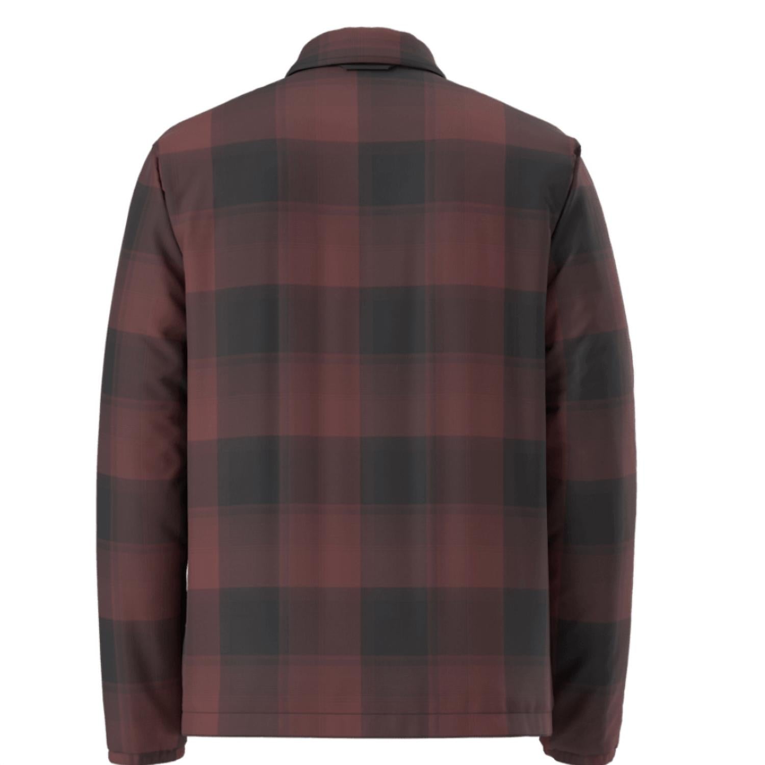 THE NORTH FACE Afterburner Insulated Flannel Jacket in black sumac - men's jacket - view 4