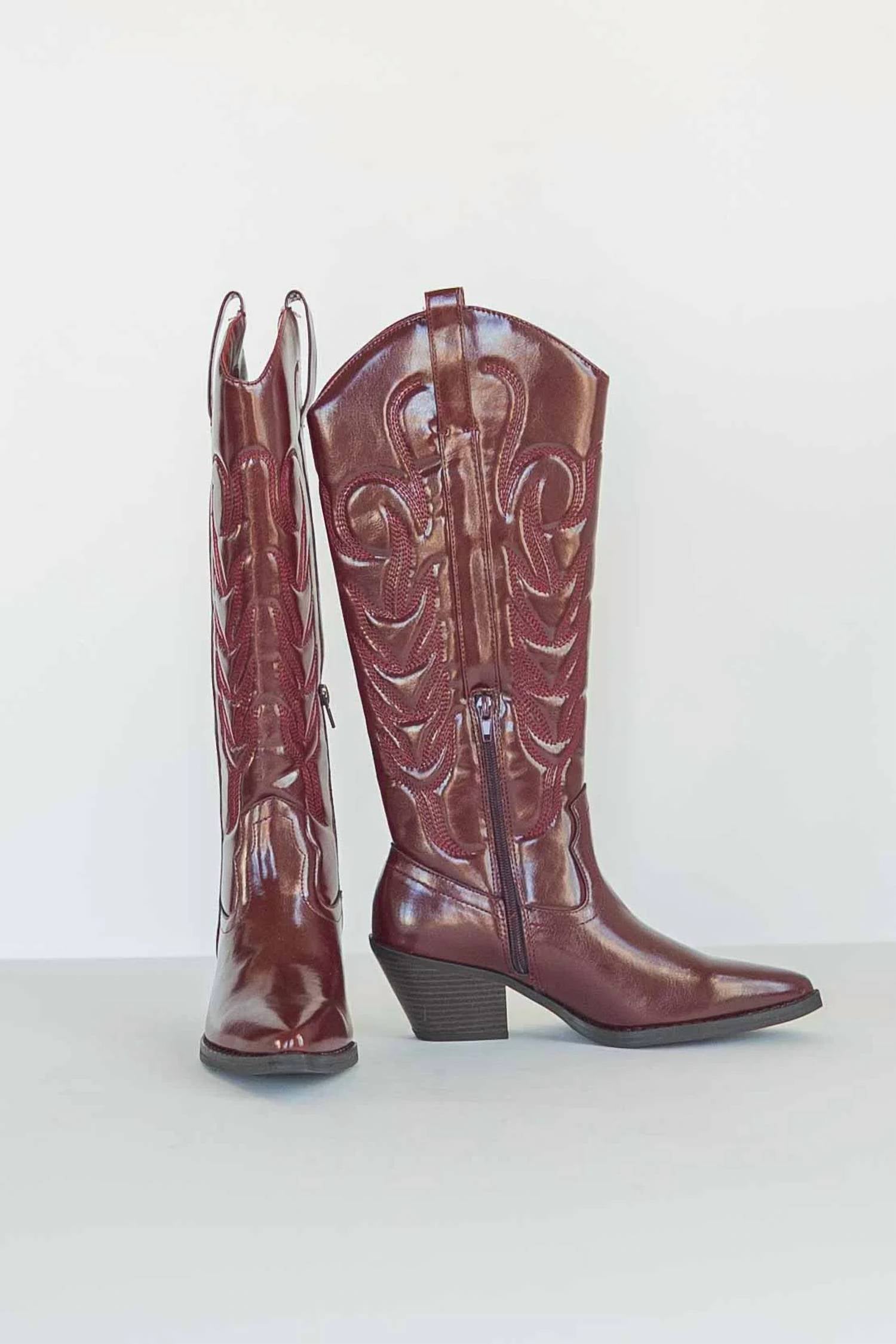 Matisse - Women's Dixie Patent Cowboy Boots