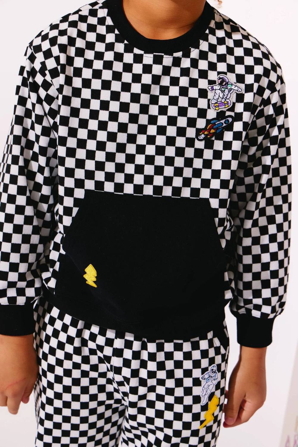 Lola + The Boys - Checker Astro Patch Set
