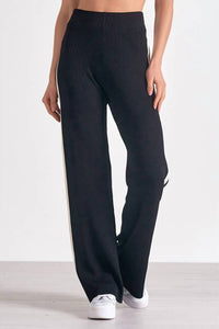 Elan - Wide Leg Sweater Knit Pants