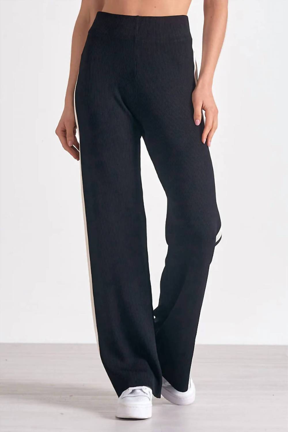 Elan - Wide Leg Sweater Knit Pants