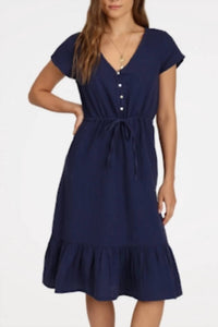 Dylan By True Grit - Riley Short Sleeve Cotton Dress